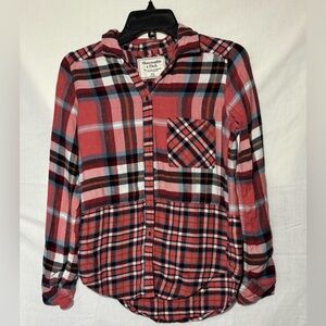 Abercrombie & Fitch Like New Colorful Flannel Shirt